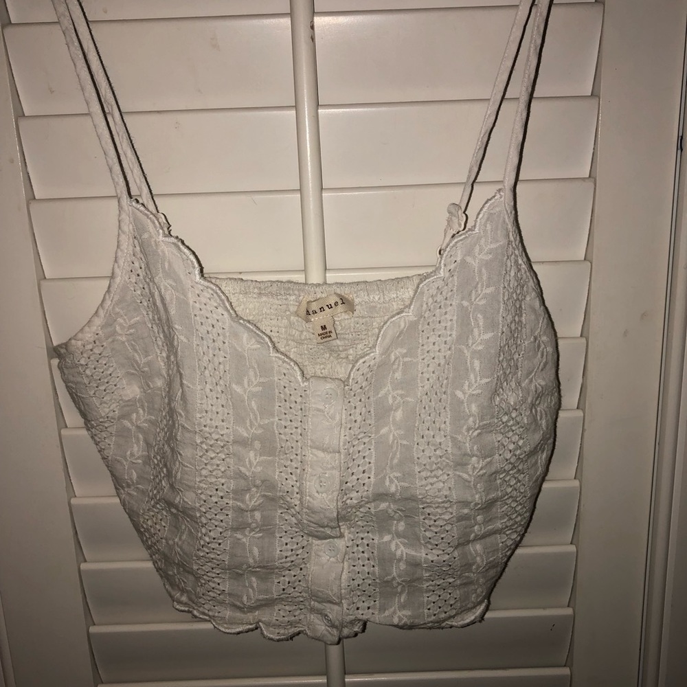 Lace crop top
